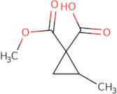 1-(Methoxycarbonyl)-2-methylcyclopropane-1-carboxylic acid