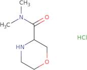 N,N-Dimethylmorpholine-3-carboxamide hydrochloride