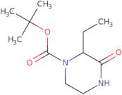 tert-Butyl 2-ethyl-3-oxopiperazine-1-carboxylate