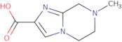 7-Methyl-5H,6H,7H,8H-imidazo[1,2-a]pyrazine-2-carboxylic acid