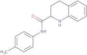 N-(4-Methylphenyl)-1,2,3,4-tetrahydroquinoline-2-carboxamide