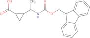 rac-(1R,2R)-2-[1-({[(9H-Fluoren-9-yl)methoxy]carbonyl}amino)ethyl]cyclopropane-1-carboxylic acid