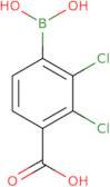 2,3-Dichloro-4-(dihydroxyboranyl)benzoic acid