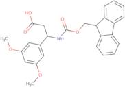 (3S)-3-(3,5-Dimethoxyphenyl)-3-({[(9H-fluoren-9-yl)methoxy]carbonyl}amino)propanoic acid