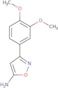 5-Amino-3-(3,4-dimethoxyphenyl)isoxazole