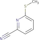 6-(Methylsulfanyl)pyridine-2-carbonitrile