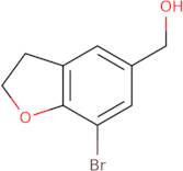 (7-Bromo-2,3-dihydro-1-benzofuran-5-yl)methanol