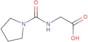 2-[(Pyrrolidine-1-carbonyl)amino]acetic acid