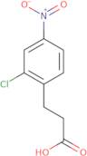 3-(2-Chloro-4-nitrophenyl)propanoic acid