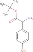 tert-Butyl (2R)-2-amino-2-(4-hydroxyphenyl)acetate