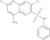 3-(4-{4-Aminofuro[2,3-d]pyrimidin-5-yl}phenyl)-1-[2-fluoro-5-(trifluoromethyl)phenyl]urea