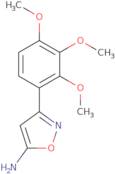 3-(2,3,4-Trimethoxyphenyl)-1,2-oxazol-5-amine