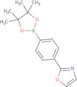 2-[4-(4,4,5,5-Tetramethyl-[1,3,2]dioxaborolan-2-yl)-phenyl]oxazole