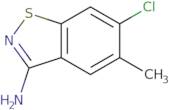 6-Chloro-5-methylbenzo[D]isothiazol-3-amine