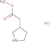 3-Pyrrolidineacetic Acid Methyl Ester Hydrochloride