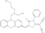 2-[5-[[10-(2-ethylhexyl)-10H-phenothiazin-3-yl]methylene]-4-oxo-3-phenyl-2-thiazolidinylidene]-pro…