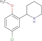 2-(5-Chloro-2-methoxyphenyl)piperidine