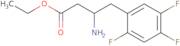 Ethyl 3-amino-4-(2,4,5-trifluorophenyl)butanoate