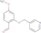 4-Methoxy-2-(pyridin-3-ylmethoxy)benzaldehyde