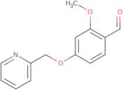 2-Methoxy-4-(2-pyridylmethoxy)benzaldehyde