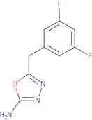 2-Amino-5-(3,5-difluorobenzyl)-1,3,4-oxadiazole