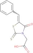 [(5Z)-5-Benzylidene-4-oxo-2-thioxo-1,3-thiazolidin-3-yl]acetic acid