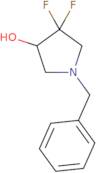 1-Benzyl-4,4-difluoropyrrolidin-3-ol