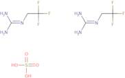 Bis(1-(2,2,2-trifluoroethyl)guanidine), sulfuric acid