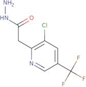 2-[3-Chloro-5-(trifluoromethyl)pyridin-2-yl]acetohydrazide