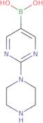 (2-Piperazin-1-ylpyrimidin-5-yl)boronic acid