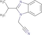 2-[2-(Propan-2-yl)-1H-1,3-benzodiazol-1-yl]acetonitrile