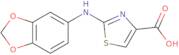 2-(Benzo[D][1,3]dioxol-5-ylamino)thiazole-4-carboxylic acid