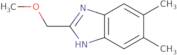 2-(Methoxymethyl)-5,6-dimethyl-1H-1,3-benzodiazole