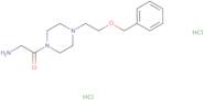 2-Amino-1-[4-(2-benzyloxyethyl)piperazin-1-yl]-ethanone dihydrochloride