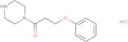 3-Phenoxy-1-(piperazin-1-yl)propan-1-one hydrochloride