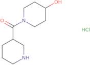 (4-Hydroxy-piperidin-1-yl)-piperidin-3-yl-methanone hydrochloride