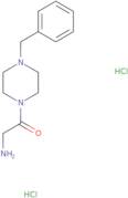 2-Amino-1-(4-benzylpiperazin-1-yl)ethan-1-one dihydrochloride