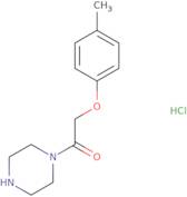 2-(4-Methylphenoxy)-1-(piperazin-1-yl)ethan-1-one hydrochloride