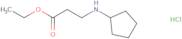 3-Cyclopentylamino-propionic acid ethyl esterhydrochloride