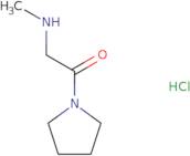 2-Methylamino-1-pyrrolidin-1-yl-ethanone hydrochloride