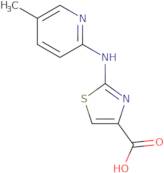 2-[(5-Methylpyridin-2-yl)amino]-1,3-thiazole-4-carboxylic acid