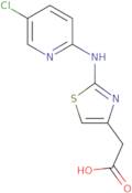 2-{2-[(5-Chloropyridin-2-yl)amino]-1,3-thiazol-4-yl}acetic acid