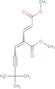 (2E,4E)-4-(4,4-Dimethyl-2-pentyn-1-ylidene)-2-pentenedioic acid 1,5-dimethyl ester