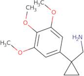 [1-(3,4,5-Trimethoxyphenyl)cyclopropyl]methanamine