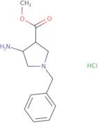 Methyl 4-amino-1-benzylpyrrolidine-3-carboxylate hydrochloride