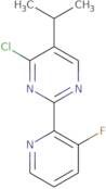 4-chloro-2-(5-chloro-2-fluorophenyl)-5-(prop-1-en-2-yl)pyridine