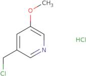 3-(Chloromethyl)-5-methoxypyridine hydrochloride