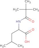 2-(2,2-Dimethylpropanamido)-4-methylpentanoic acid