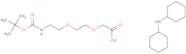 Boc-mini-PEG Boc-8-Amino-3,6-Dioxaoctanoic Acid . DCHA