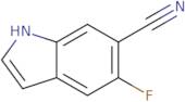 5-Fluoro-1H-indole-6-carbonitrile